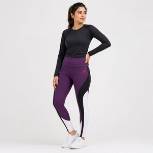 Women <b>Legging</b> High Quality Sports Pants Flexible Breathable Fabric Comfortable Construction Elastic Athletic Fit For Training - Product Image 4