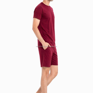 Ensemble t-shirt et short pour hommes, décontracté, deux pièces, été, confortable, vêtements de sport, respirant, léger - Product Image 3