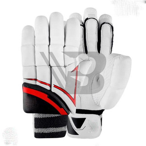 Gants de frappe de cricket unisexes personnalisables de haute qualité, fabriqués en usine, en cuir, avec logo, marque Veekend Bazar, OEM, tous modèles - Product Image 3