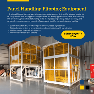 Nouveau BUFFER G6, tampon de verre à 15 couches pour les lignes de production TFT-LCD et les équipements d'automatisation de la manutention et de la retournement des panneaux - Product Image 2