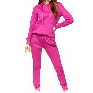 Conjunto Deportivo Cómodo de Dos Piezas para Mujer, Sudadera con Pantalones Jogger a Juego, Conjunto para el Día a Día - Product Image 1