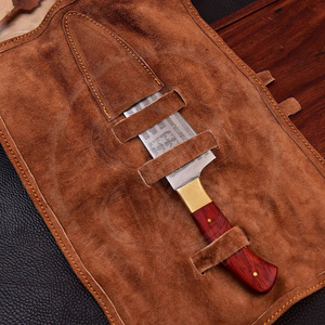 Couteau de chef japonais professionnel en acier Damas de 7 pouces avec manche en bois de santal, 67 couches, VG10, couteaux Santoku avec garantie à vie - Product Image 5