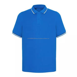 Camisas Polo de Alta Calidad con Cuello Clásico, Color Blanco, Ajustadas, con Logotipo Bordado para Hombre - Product Image 5