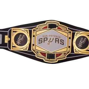 Ceinture de championnat des San Antonio Spurs personnalisable, ceinture de basket-ball et de lutte de haute qualité, ceinture de titre sportif de collection pour les fans - Product Image 6