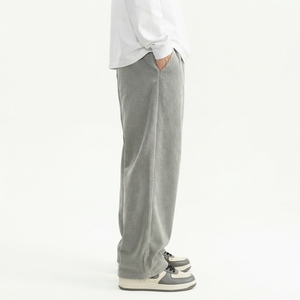 2026 Hot Selling <b>Men's</b> Wide Leg Casual Pants Loose Straight Trousers for Autumn Winter Unisex Casual Straight Baggy Sweatpants - Product Image 3