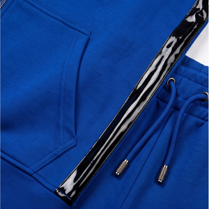 Custom Wholesale Unisex Summer Hooded 2 in 1 Tracksuit Moisture Wicking Full Sleeve Athletic Training T Shirt Shorts <b>Sports</b> <b>Set</b> - Product Image 6