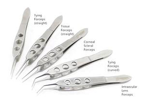 Ensemble d'instruments chirurgicaux manuels professionnels pour la chirurgie de la cataracte, kit d'outils microchirurgicaux ophtalmiques réutilisables pour usage hospitalier - Product Image 4