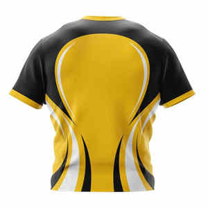 Vêtements de sport professionnels en promotion : uniforme d'entraînement de rugby personnalisable, maillot et short respirants et à séchage rapide - Product Image 5