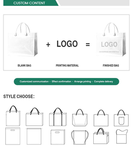 Bolsa de Compras de Lona Personalizable con Logotipo, Reutilizable y Ecológica para Uso Diario, Picnics, Regalos y Compras - Product Image 1