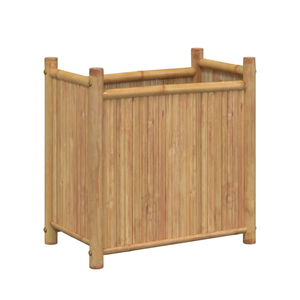 แปลงปลูกผักยกพื้นแบบเวียดนาม ทำจากไม้ไผ่ สำหรับปลูกผัก ดอกไม้ สมุนไพร ใช้ได้ทั้งในบ้านและนอกบ้าน - Product Image 1