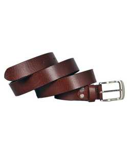Cinturones de Cuero Genuino Color Marrón, Estilo Formal, Longitud Personalizada, OEM ODM, Cinturones y Accesorios para Hombre a la Moda - Product Image 1