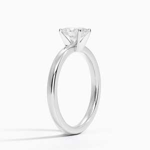 Anillo de Diamante Moissanita con Corte Ovalado Chapado en Oro Blanco de 14K, 2ct, Color D, Claridad VVS1, Anillo Solitario, Precio Bajo, Gran Venta - Product Image 2