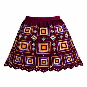 Falda Midi Casual de Chifón para Mujer, Estilo Punk, Transpirable, Antibacteriana, Natural, de Poliéster de Alta Calidad - Product Image 6