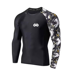 New Arrival Breathable <b>Men</b> <b>Compression</b> <b>Shirts</b> Premium Quality Gym Wear Custom Made <b>Compression</b> <b>Shirt</b> <b>For</b> <b>Men</b> - Product Image 2