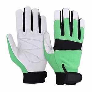 Gants de mécanicien en cuir de chèvre de haute performance, résistants, pour la sécurité industrielle, la protection des mains et le jardinage - Product Image 2