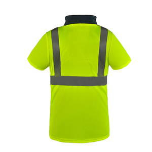Camiseta Polo de Seguridad con Reflectores al Mejor Precio, Ropa de Trabajo para Hombre, Manga Corta, Alta Visibilidad, con Bolsillos - Product Image 2