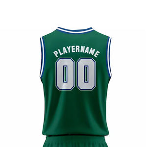 Tenues de basketball personnalisées pour hommes, qualité supérieure, en gros, en stock, vêtements de sport respirants pour équipe - Product Image 2