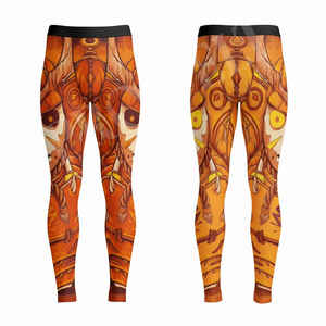 Pantalon de compression taille haute ajusté pour homme, dernière conception, en polyester, idéal pour le fitness – Vêtement de sport personnalisé, vente chaude - Product Image 5