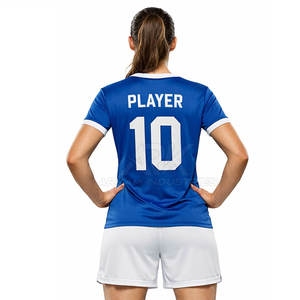 Uniformes de Fútbol para Jóvenes y Adultos, Diseño Moderno, Transpirables, de Color Sólido, Uniformes de Fútbol Femeninos, Nuevo Diseño, Logotipo Personalizado - Product Image 6