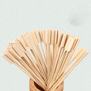Prix attractif - Brochettes plates en bambou pour barbecue, vente en gros, brochettes en bambou de haute qualité, sans taxes pour l'UE et les États-Unis - Product Image 4