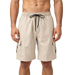 Shorts de Baño Casuales para Hombre, de Secado Rápido, Impermeables, Deportivos, Reversibles, con Estampado Digital, de Poliéster y Elastano, para Verano - Product Image 4
