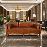 Élégant canapé modulaire Chesterfield convertible en cuir véritable trois places en forme de L, extensible, avec roulettes rafraîchissantes, mobilier de maison