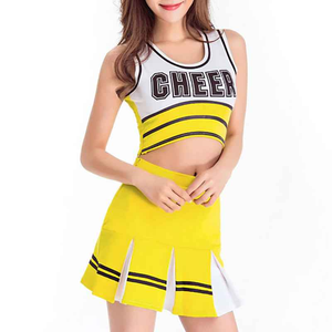 Uniforme de Porristas Personalizado de Alta Calidad con Impresión Digital, Logotipo Frontal y Fusión sin Costuras para Adultos - Product Image 3