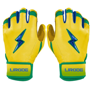Guantes de Bateo de Béisbol Totalmente Personalizados con Servicio OEM/ODM, Tejido de Cuero Duradero, el Mejor Diseño con Impresión del Logotipo Lightning - Product Image 3