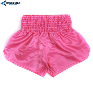 Men’s Boxing Shorts Quick Dry Polyester Muay Thai Training Shorts OEM Custom Design Bulk Order - Product Image 3