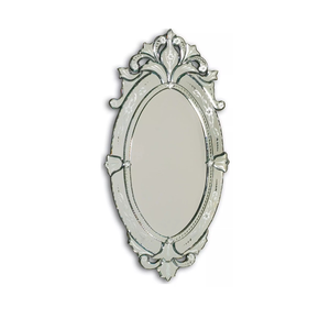 Miroir décoratif de luxe de style baroque vénitien |   Miroir mural en verre design antique avec cadre sculpté orné pour la décoration de la maison et des hôtels - Product Image 1