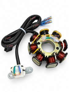 Conjunto de placa de bobina de estator Honda Activa New Dio Pleasure Maestro, calidad de exportación, repuestos para motocicletas, India, Oro. - Product Image 3