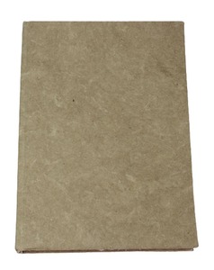 Papel de Fibra de Cáñamo Natural, Papel Reciclado de Algodón Hecho a Mano con Bordes Naturales, Papel de Cáñamo Duro para Cubrir Cuadernos - Product Image 1