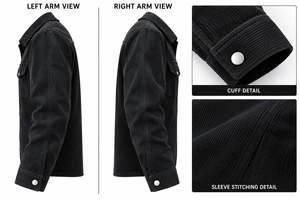 Windproof Hooded Windbreaker <b>Jacket</b> Stand Collar Front Logo Breathable Eco-Friendly Winter <b>Men</b> Casual Zipper Closure - Product Image 5