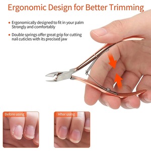 Customized Cuticle Nail Nipper Trimmer Stainless Steel Cuticle Beauty Nippers Cutter <b>Remover</b> <b>Tools</b> Nail Toenail Beauty Nippers - Product Image 6