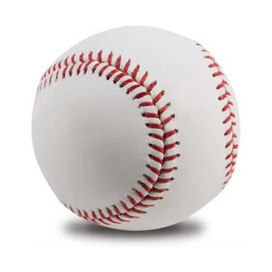 Ballon de baseball de taille standard et ballon de baseball recouvert de cuir, prix de gros, couleur blanche, divertissement sportif, ballon de baseball pour adultes - Product Image 3