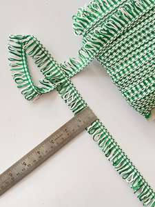 KUSHANG TEXTILE Borlas de Algodón 100% con Colores Personalizados, Flecos Pequeños Cosidos a Mano, Adornos Decorativos para Cortinas, Prendas y Hogar - Product Image 4