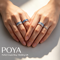 Wolframcarbid-Ring mit Meteorit-Textur-Einlage, Multi-Material Ehering, Großhandel Luxus-Schmuck