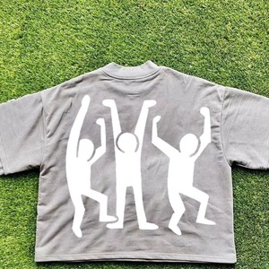 Camiseta Vintage de Alta Calidad con Lavado Ácido Personalizada para Hombre, Camiseta Vintage Desgastada Estilo Urbano, Camisetas Urbanas para Hombre - Product Image 3