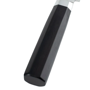 Cuchillo de Carnicería Multiusos de 6 Pulgadas, Acero de Damasco de Doble Núcleo, Cuchillo Afilado para Cortar y Deshuesar con Mango de Madera de Pakkawood y Funda Saya - Product Image 2