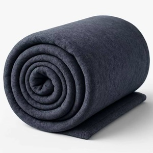 Manta de Lana 100% Tejida de Alta Calidad, Nueva, Gruesa, Cálida, Resistente al Frío, de Color Sólido, Moderna, Personalizable, Ignífuga, para las Cuatro Estaciones - Product Image 2