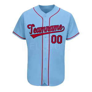 Customized Color Baseball Uniform Premium Quality Bulk Quantity Low MOQ Baseball Uniform For Sports Wear - Product Image 4