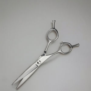 Tijeras de Peluquería de Alta Gama, Acero Inoxidable Japonés, Herramientas de Belleza, Hoja Curva Afilada, para Diestros, Mango de Acero No Plegable - Product Image 4