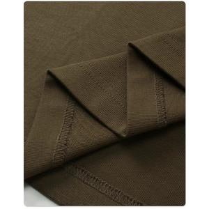 Fabricant de t-shirts pour hommes à double couche avec logo personnalisé, vêtements décontractés tendance |   Couche intérieure douce au toucher avec tissu extérieur résistant - Product Image 5