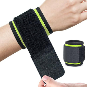 LEAFITS Bandes de maintien pour poignets en nylon anti-transpiration avec fermeture auto-agrippante, tissu flexible à séchage rapide pour l'entraînement en salle de sport et le soutien en haltérophilie - Product Image 5