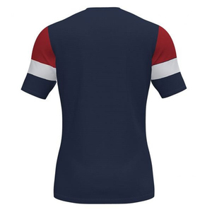 Maillot de football personnalisé pour homme à col en V avec passepoil, coupe ample et oversize, en maille unie, idéal pour l'impression - Product Image 6