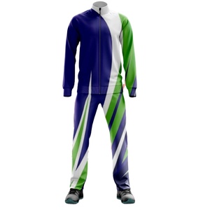 Ensemble de vêtements en tissu épais pour hommes, survêtement de sport, manches longues, vêtements surdimensionnés, costume cool pour la salle de sport, survêtements de sublimation pour hommes - Product Image 1
