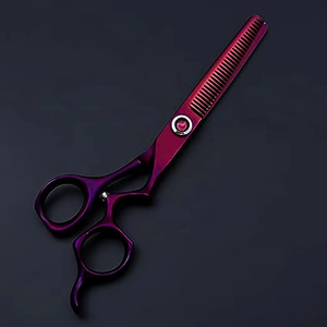 ชุดกรรไกรตัดผมสแตนเลสอย่างดีสำหรับขายส่ง ชุดกรรไกรซอยผมสำหรับช่างตัดผม ชุดกรรไกรตัดผม - Product Image 3