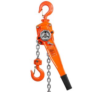 1-1/2 Ton 3300 Lbs Capacity Weston Double-Pawl <b>Bra</b> Manual Lever <b>Chain</b> Hoist 20 FT Come Along G80 Galvanized Carbon Steel - Product Image 1