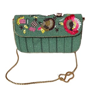 Sac de rangement pour perles à motif tomate, pochette de soirée brodée, sac à bandoulière pour femme, sac à main perlé, sacoche bohème - Product Image 5