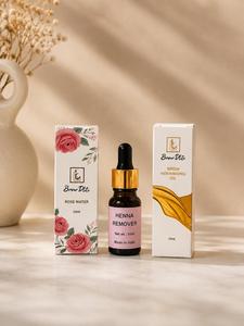 Kit de realce de cejas Sample Brow Henna Hylytes, polvo para cejas a base de plantas naturales con cepillo para uso en salón y en casa - Product Image 4